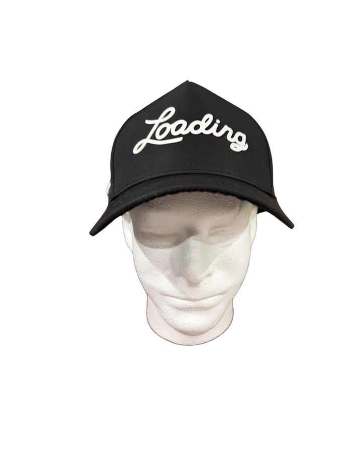 BELLER LOADING CURSIVE LID - BLK/WHITE