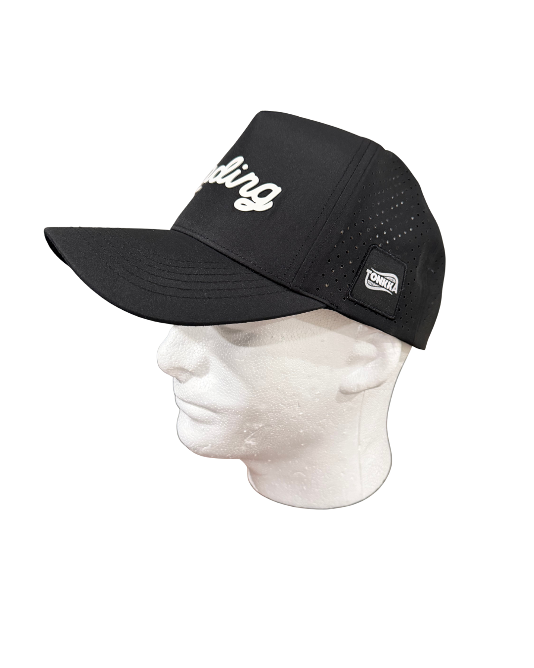 BELLER LOADING CURSIVE LID - BLK/WHITE