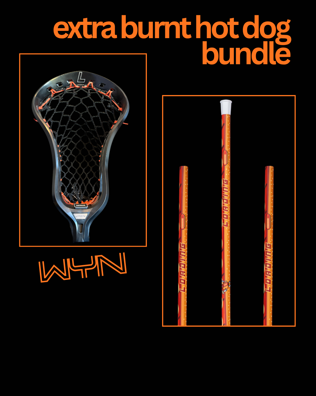 extra burnt hot dog bundle