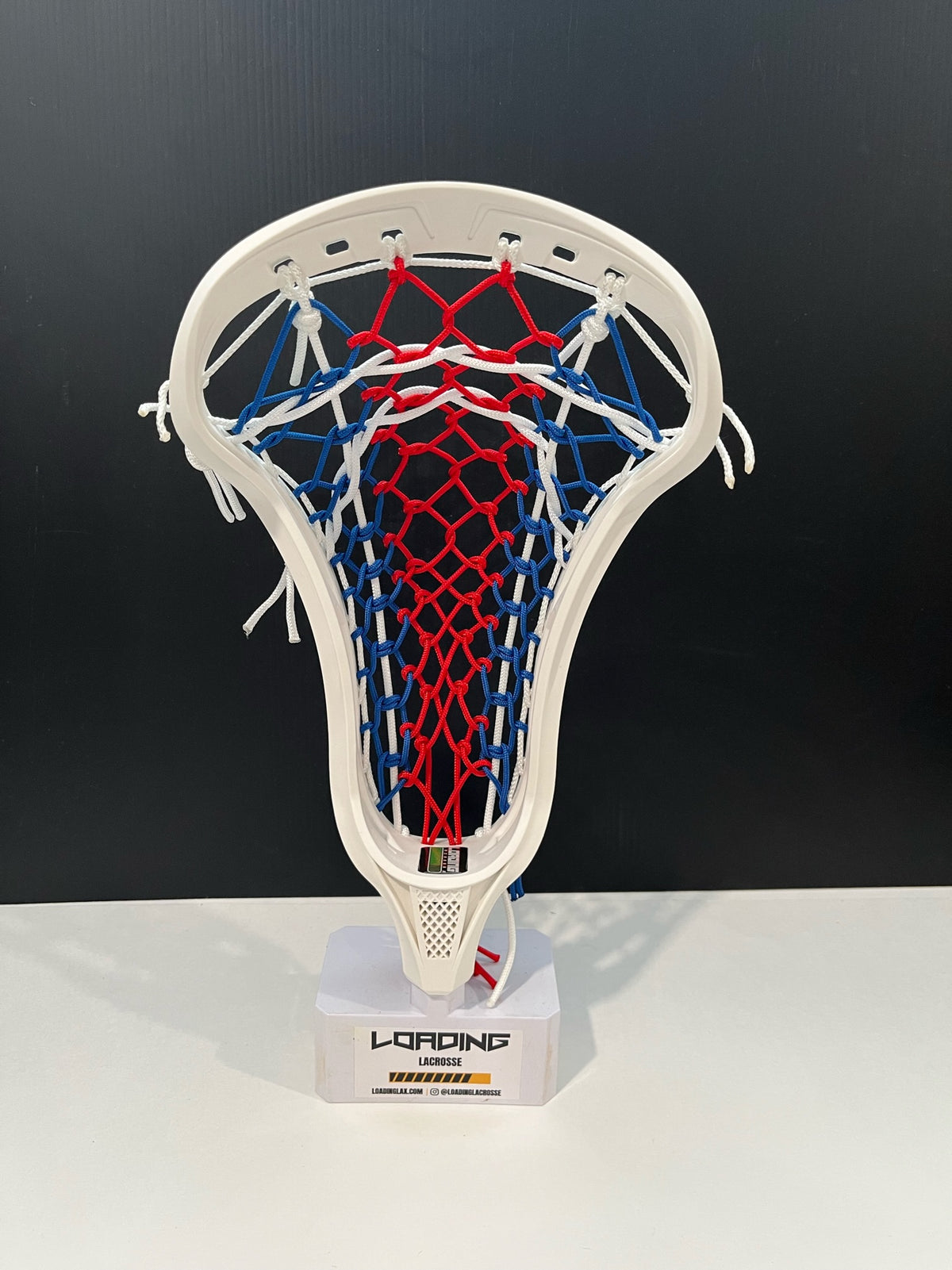 Kinna 12 Womens Lax Head - Kinna Blue // White – Loading Lax
