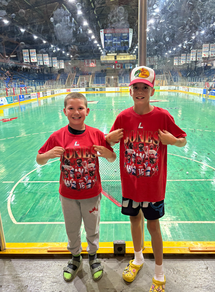 MITCH JONES MANN CUP LE SHIRTS